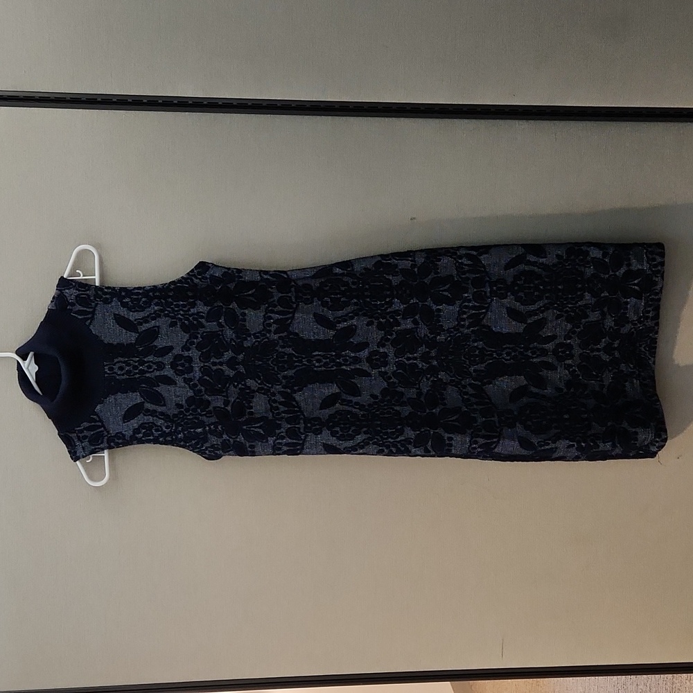 Maeve Ryder Jacquard Turtleneck Dress Size 4 - Picture 3 of 16